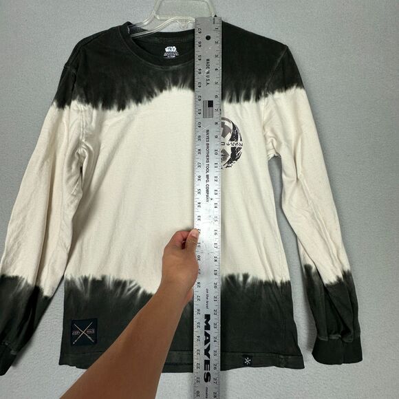 Disney Star Wars Men Small Obi-Wan Darth Vader Heroes Villains Shirt Long Sleeve - Picture 3 of 7